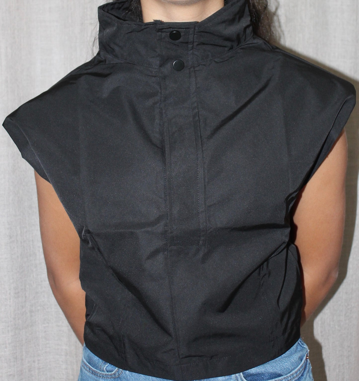 Mock Neck Shouder Top ( Limited Edition)